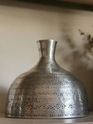 Jarrón Pali plata